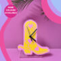 Cowboy Boot Decorative Clock Silent Movement, thumbnail 1 of 5