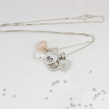 Personalised 60th Birthday Necklace, 6 of 11