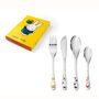 Miffy Four Piece Childrens Cutlery Set Stainless Steel, thumbnail 4 of 11