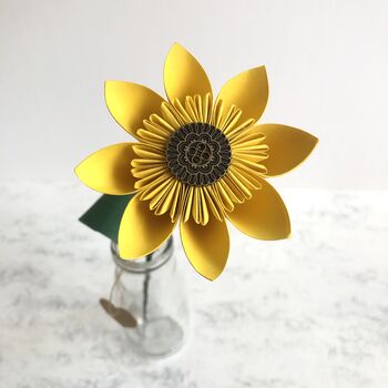 Origami Sunflower Keepsake Gift, 5 of 7