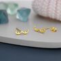 Sterling Silver Boob Breast Stud Earrings, thumbnail 3 of 12