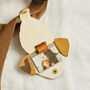Personalised School Bag Tag With Photo Dog, thumbnail 3 of 4
