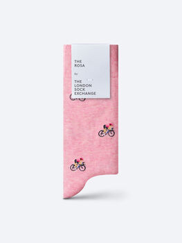 The Rosa – Luxury Cycling Themed Socks, 2 of 8