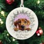 Personalised Christmas Rhodesian Ridgeback Break Through, thumbnail 3 of 10