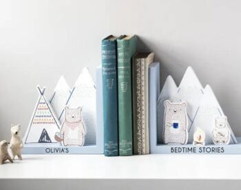 Personalised Bear Camp Bookends, 4 of 6