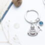 Personalised Laughing Buddha Keyring, Good Luck Gift, thumbnail 4 of 8