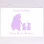 Personalised Birthday Bears Birthday Card, thumbnail 5 of 8