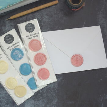 Self Adhesive Christening Wax Seal Stickers, 7 of 7