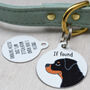 Rottweiler Personalised Dog ID Name Tag, thumbnail 11 of 11