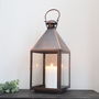 Tall Antique Copper Candle Lantern Two Sizes, thumbnail 4 of 12