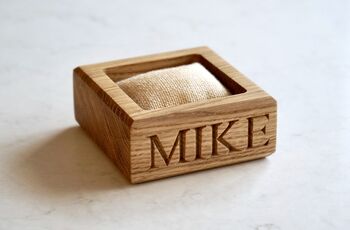 Personalised Wooden Watch Storage Tray, 4 of 7