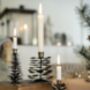Nordic Pine Cone Candle Holder Small And Large, thumbnail 3 of 7