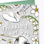 British Wildlife Thinking Of You Card, thumbnail 5 of 5