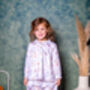 Children's Cotton Pyjama Set Woodland Snow Forest, thumbnail 1 of 7