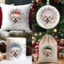 Personalised Christmas Maltese Break Through, thumbnail 1 of 10