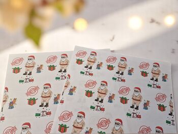 Secret Santa Christmas Wrapping Paper – Rude/Funny, 3 of 6
