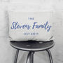 Personalised Family Cushion Gift For Mum Home, thumbnail 1 of 2