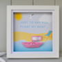 Personalised Paper Boat Picture Frame, thumbnail 3 of 8
