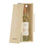 Personalised Robot Fsc Wooden Wine Box, thumbnail 4 of 6