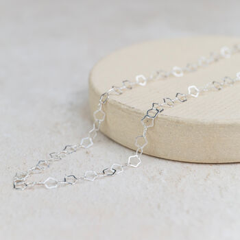Sterling Silver Mini Star Chain Necklace, 3 of 5