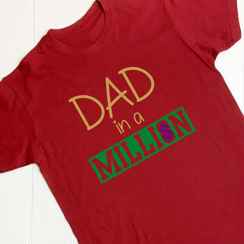 Personalised 'One' In A Million T Shirt, 2 of 8