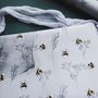 Watercolour Bumblebee And Flower Gift Wrap, thumbnail 6 of 9