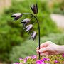 Recycled Metal Bluebell Garden Stake, thumbnail 2 of 4