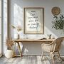 Personalised Memo Board Print | Custom Text Wall Art, thumbnail 4 of 6