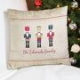 Personalised Gold Nutcracker Cushion, thumbnail 1 of 7