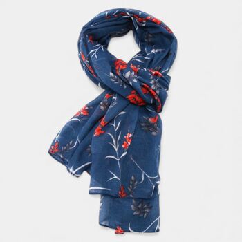 Floral Print Scarf, 2 of 7