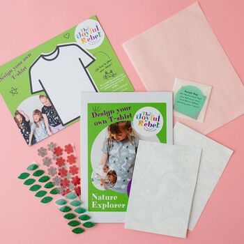 Kid's Craft Kit Design Your Own Nature Explorer Top, 4 of 5