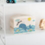 Personalised Wooden Whale Money Pot Piggy Bank, thumbnail 2 of 6