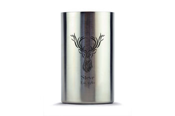 Personalised Engraved Wine Cooler Stag, 2 of 2