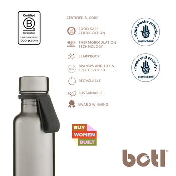 500ml Tough V2 Stainless Steel Lightweight Bottle, 5 of 6