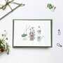 Make A Meadow Wildflower Notecard, thumbnail 1 of 2