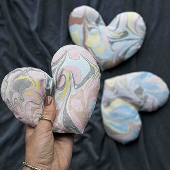 Personalised Lavender Heart Bag Gift For Her, 2 of 5