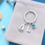 Sailing Boat Personalised Keyring Boating Gift, Present For Sailor, thumbnail 3 of 9