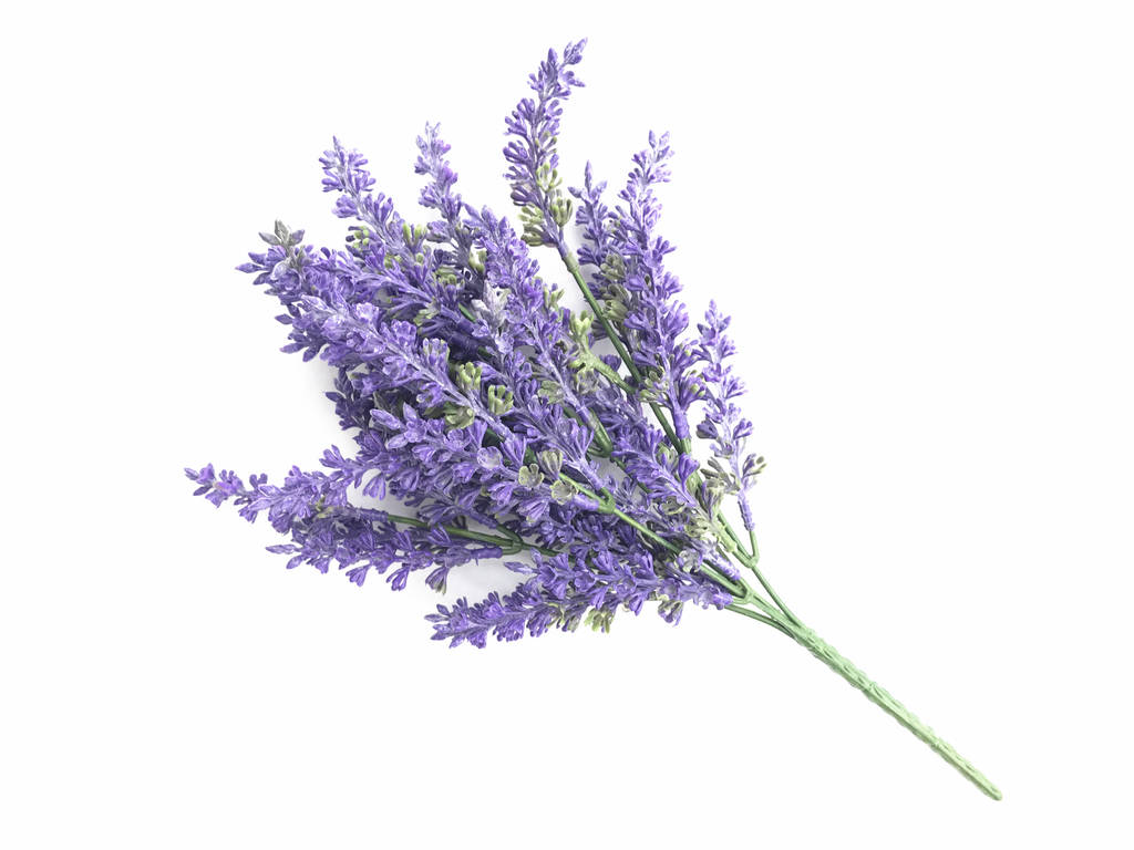 artificial provencal lavender plant by artificial