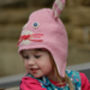 Pink Bunny Knit Hat, thumbnail 3 of 5