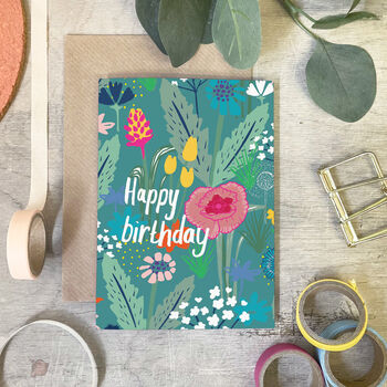 Floral Birthday Card Bundle, 4 of 6