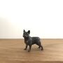 Miniature Bronze French Bull Dog Sculpture 8th Bronze, thumbnail 11 of 12