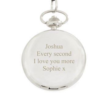Personalised Romantic Pocket Watch, 6 of 9