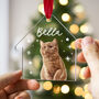 Personalised Pet House Photo Ornament Custom Name, thumbnail 1 of 8