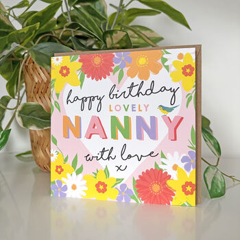 Celebration Birthday Nanny Card, 2 of 2
