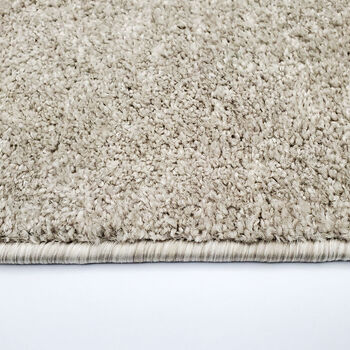 Solid Area Rug In Pale Beige, 5 of 6