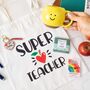 Thank You Teacher Gift – Thoughtful Teacher Gift Box With Mug, Tote And Chocolate, thumbnail 2 of 8