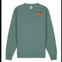 Unisex Organic Cotton Embroidered Fox Sweatshirt, thumbnail 2 of 12