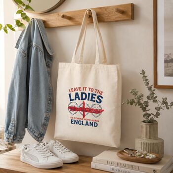Women’s Football Lioness Tote Bag, 6 of 7