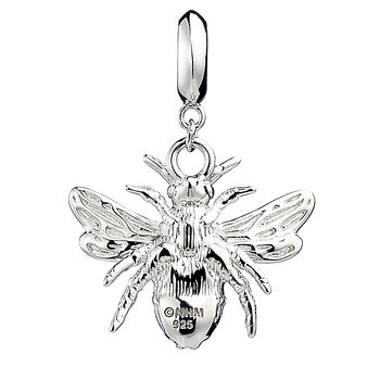 Sterling Silver Garden Bee Charm, 12 of 12