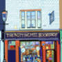 Notting Hill Bookshop, London Illustration Art Print, thumbnail 2 of 3